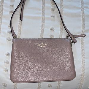 Kate Spade rustic purple purse